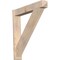 Ekena Millwork Traditional Smooth Arts and Crafts Outlooker, Douglas Fir, 7 1/2"W x 44"D x 44"H OUT08X44X44TRA03SDF - alternate 1